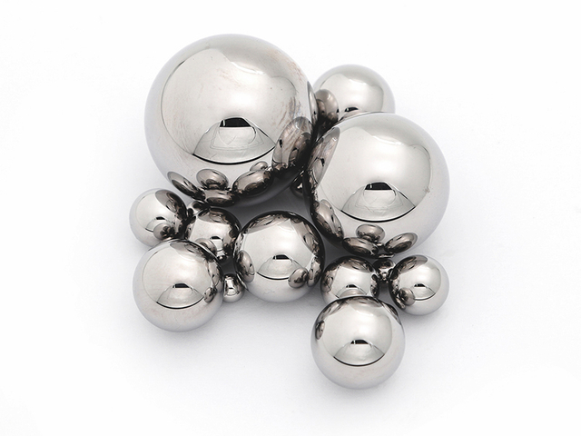 Sfera in acciaio al carbonio alto