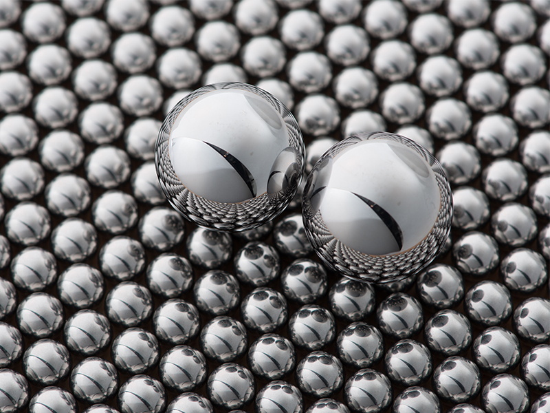 sfera in acciaio inossidabile 